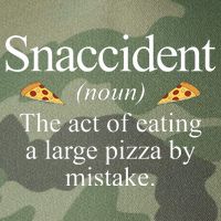 Snaccident The Act Of Eating A Large Pizza By Mistake Legacy Tie Dye Trucker Hat