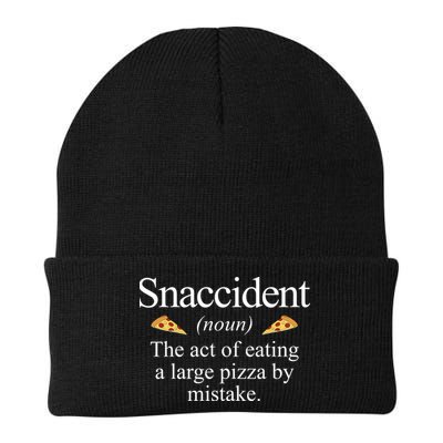 Snaccident The Act Of Eating A Large Pizza By Mistake Beanie