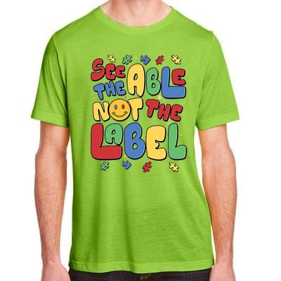 See The Able Not The Label Autism Awareness Adult ChromaSoft Performance T-Shirt