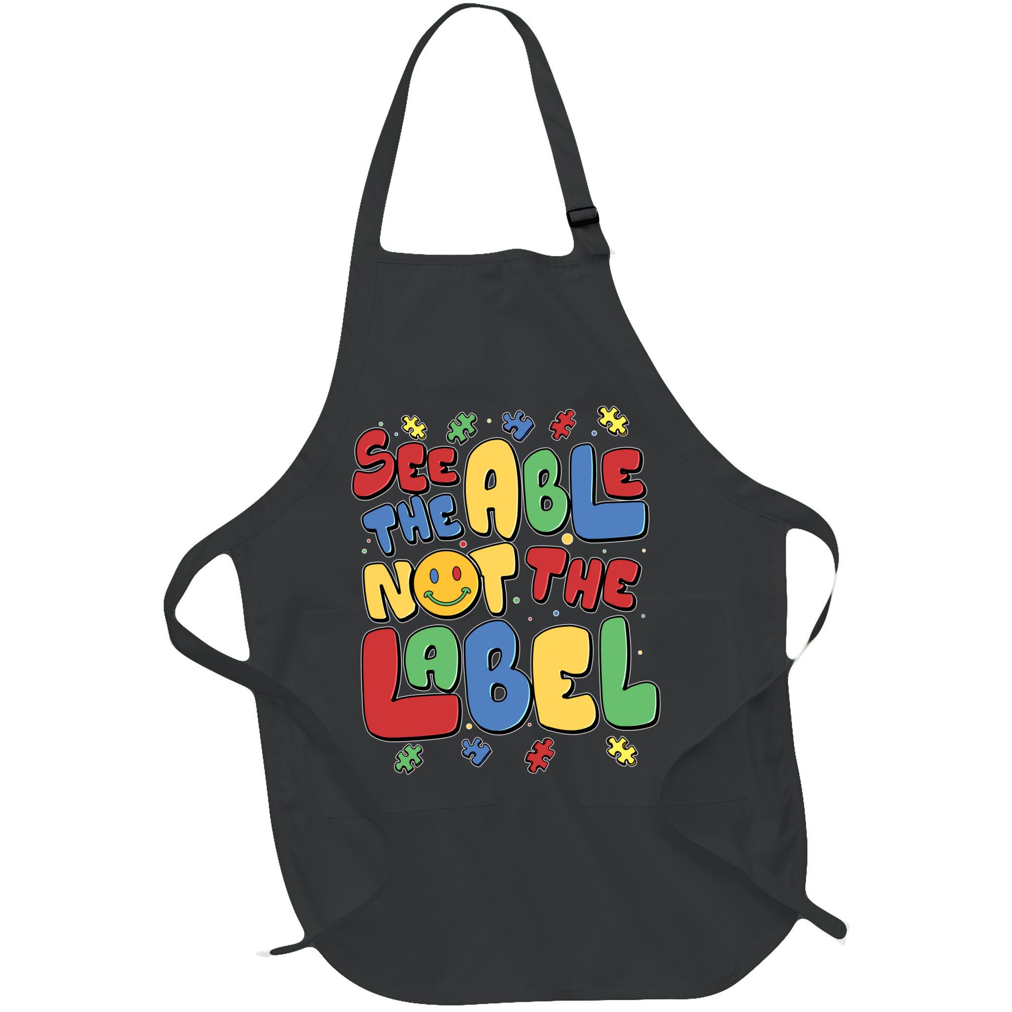 See The Able Not The Label Autism Awareness Apron