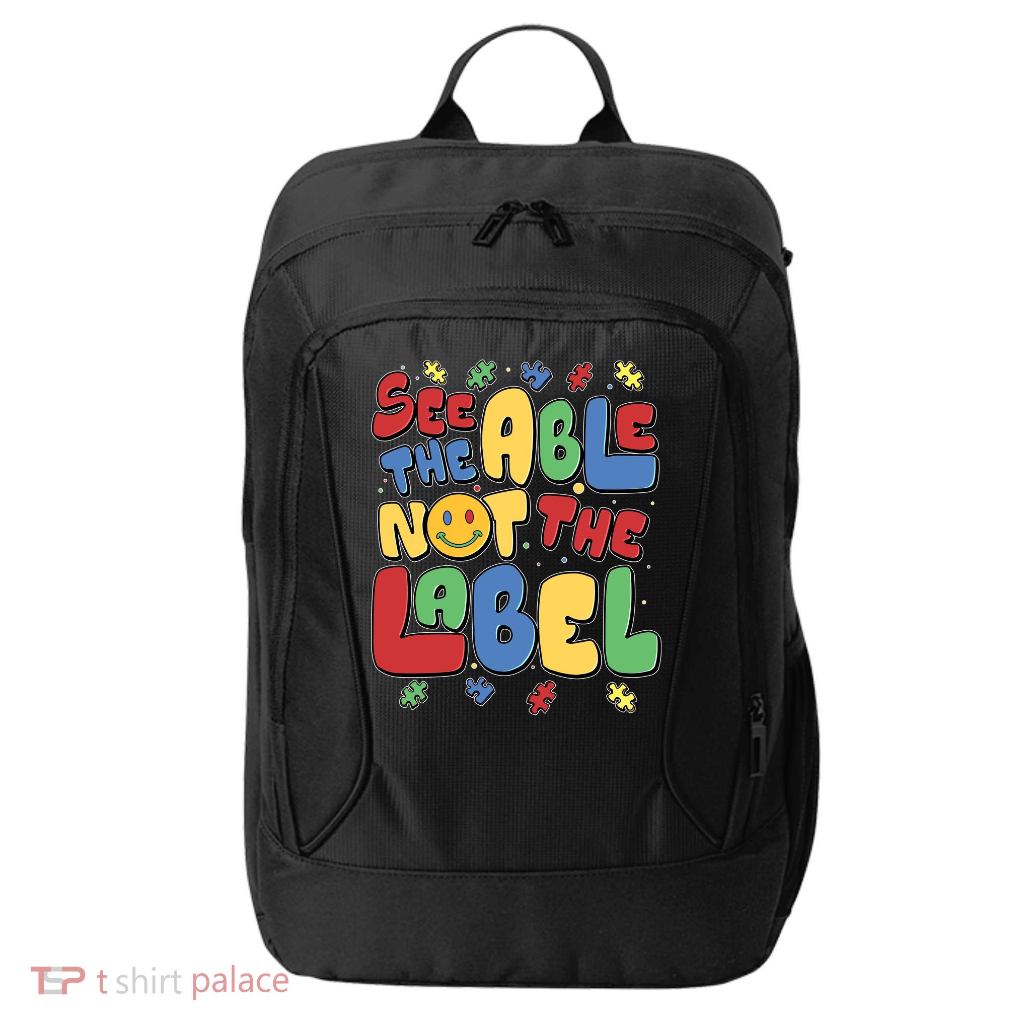 See The Able Not The Label Autism Awareness City Backpack