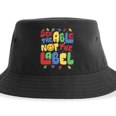 See The Able Not The Label Autism Awareness Sustainable Bucket Hat