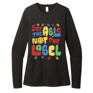 See The Able Not The Label Autism Awareness Womens CVC Long Sleeve Shirt