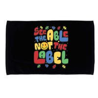 See The Able Not The Label Autism Awareness Microfiber Hand Towel