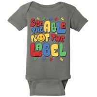 See The Able Not The Label Autism Awareness Baby Bodysuit