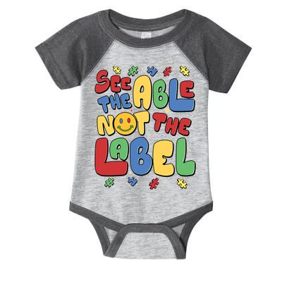 See The Able Not The Label Autism Awareness Infant Baby Jersey Bodysuit