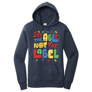 See The Able Not The Label Autism Awareness Women's Pullover Hoodie