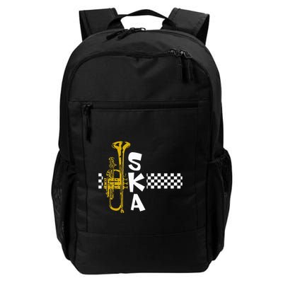 Ska Trumpet And Squares Backpack