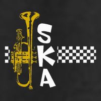 Ska Trumpet And Squares Adult Drive Performance Visor