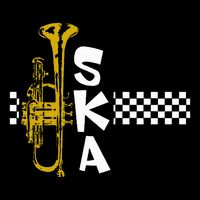 Ska Trumpet And Squares Wool Snapback Cap