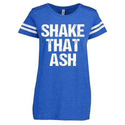 Shake That Ash Bbq Grill Barbecue Great Gift Enza Ladies Jersey Football T-Shirt