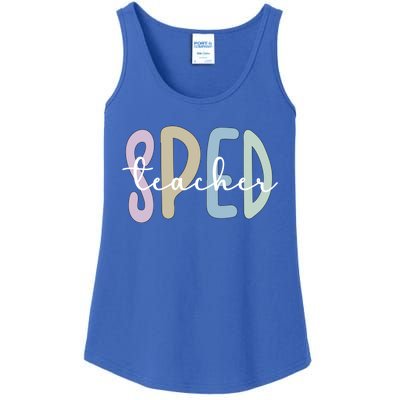 Sped Teacher Appreciation Special Education Teacher Gift Ladies Essential Tank