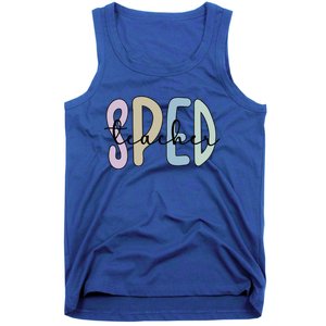 Sped Teacher Appreciation Special Education Teacher Gift Tank Top