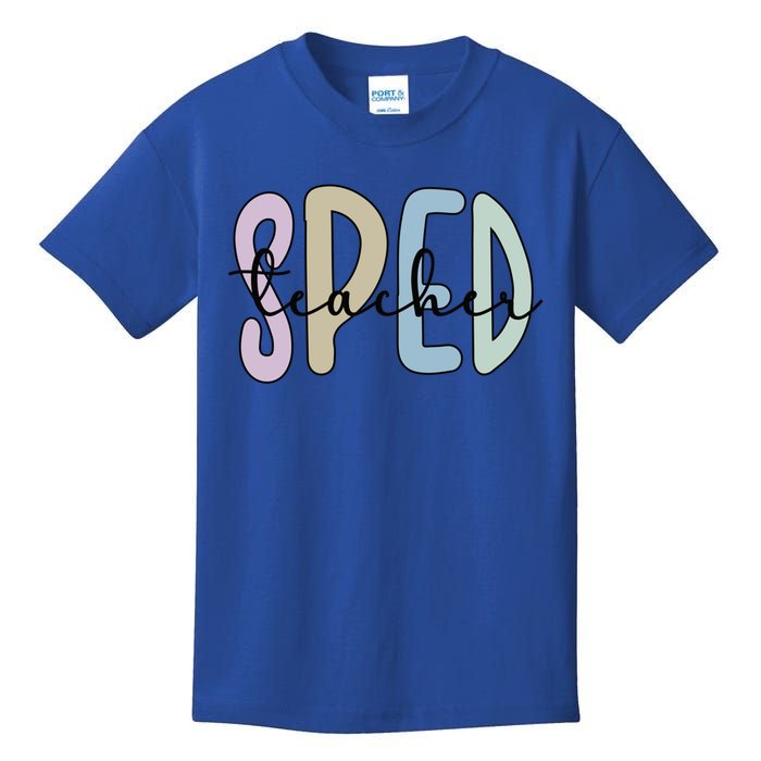 Sped Teacher Appreciation Special Education Teacher Gift Kids T-Shirt