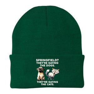 Springfield They Are Eating Dogs They Are Eating The Cats Knit Cap Winter Beanie