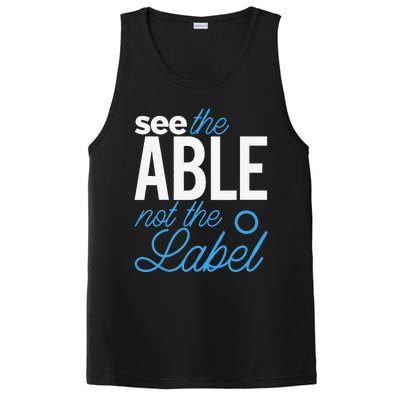 See The Able Not The Label Autism Awareness Month PosiCharge Competitor Tank