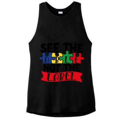 See The Able Not The Label Ladies PosiCharge Tri-Blend Wicking Tank