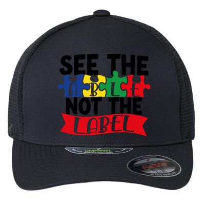 See The Able Not The Label Flexfit Unipanel Trucker Cap