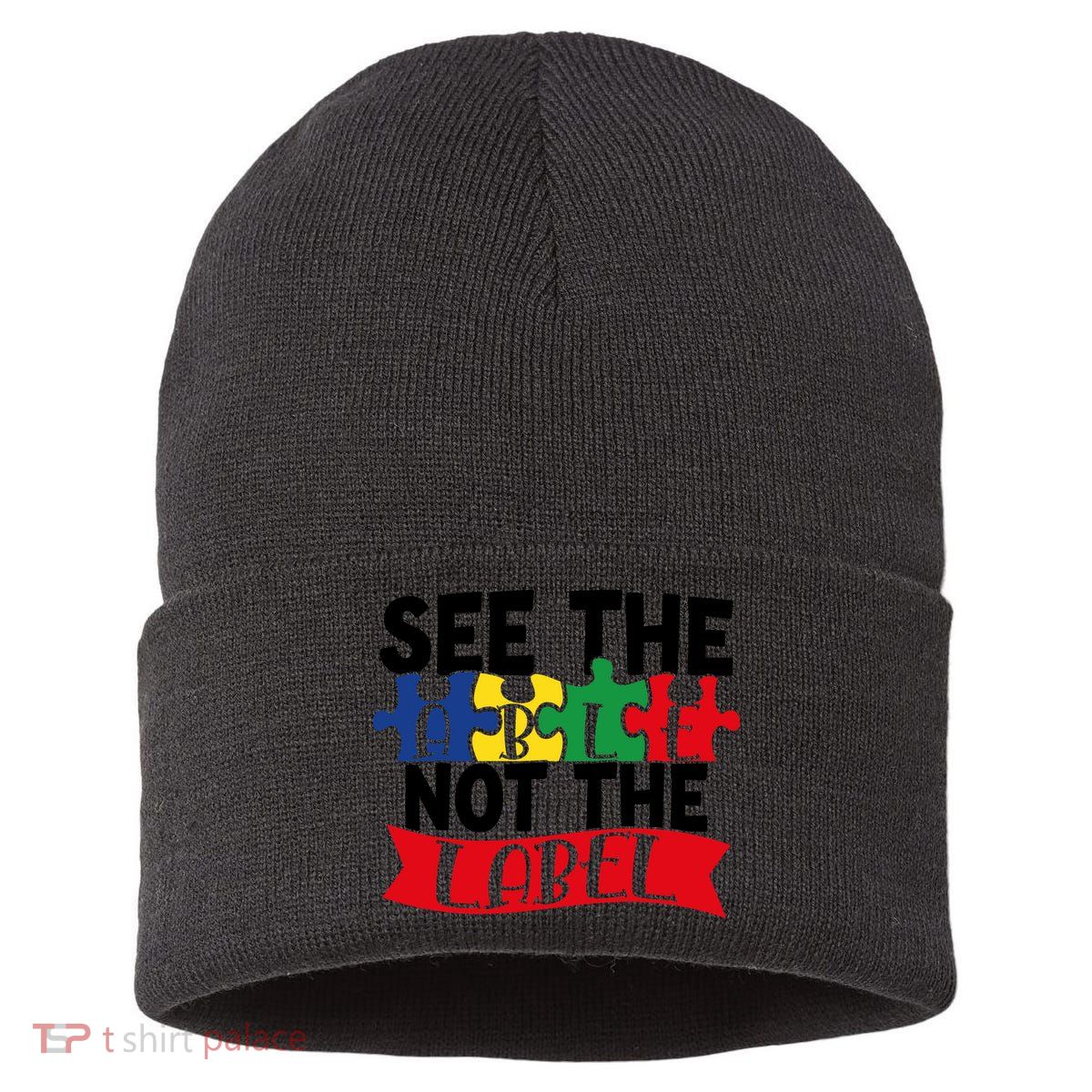 See The Able Not The Label Sustainable Knit Beanie