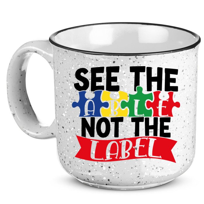 See The Able Not The Label 15oz Campfire Ceramic Mug