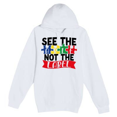 See The Able Not The Label Premium Pullover Hoodie