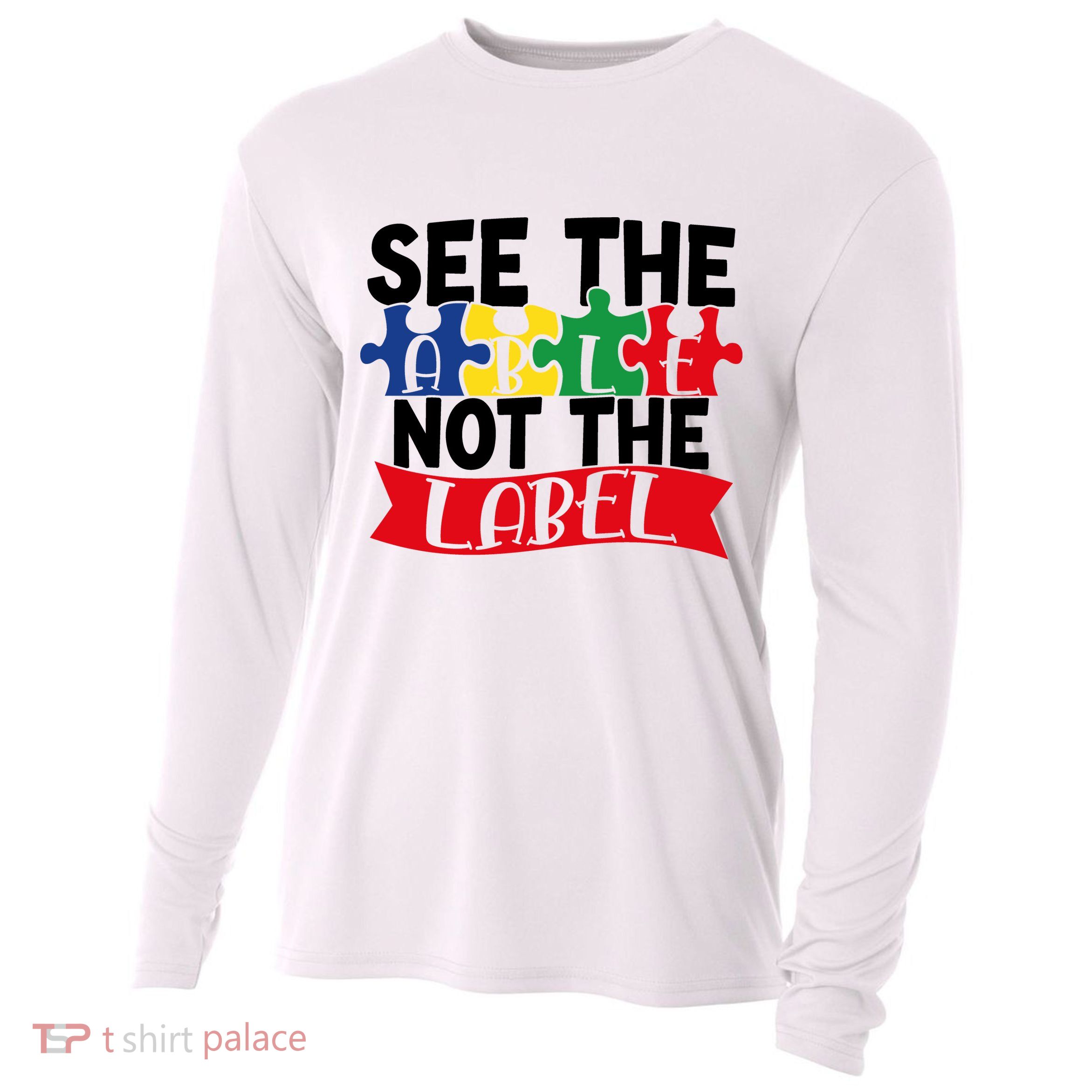 See The Able Not The Label Cooling Performance Long Sleeve Crew