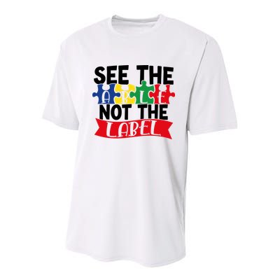 See The Able Not The Label Youth Performance Sprint T-Shirt