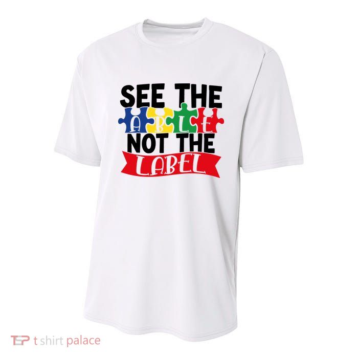 See The Able Not The Label Youth Performance Sprint T-Shirt