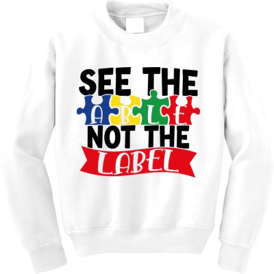 See The Able Not The Label Kids Sweatshirt