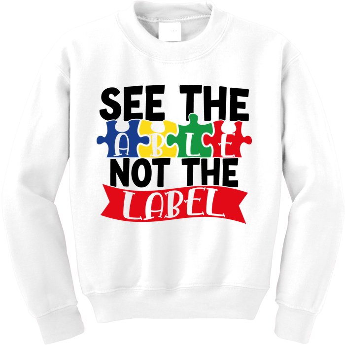 See The Able Not The Label Kids Sweatshirt