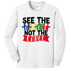 See The Able Not The Label Kids Long Sleeve Shirt