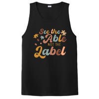 See The Able Not The Label Autism Awareness Day Puzzle Piece PosiCharge Competitor Tank