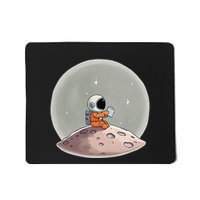 Stem Teacher Astronaut Reading Space Science Mousepad