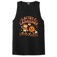 Speech Therapy Autumn Pumpkin Lattes And Language PosiCharge Competitor Tank