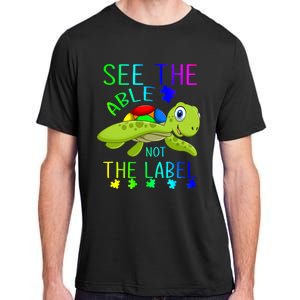 See The Able Not The Label Autism Adult ChromaSoft Performance T-Shirt