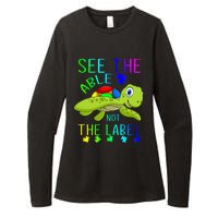 See The Able Not The Label Autism Womens CVC Long Sleeve Shirt