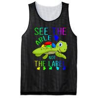 See The Able Not The Label Autism Mesh Reversible Basketball Jersey Tank