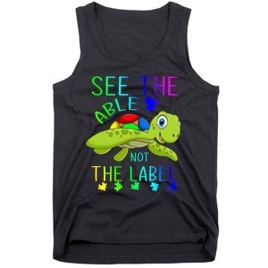 See The Able Not The Label Autism Tank Top