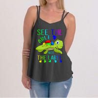 See The Able Not The Label Autism Women's Strappy Tank