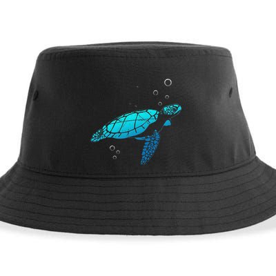 Sea Turtle Animal Zoo Keeper Turtle Sustainable Bucket Hat
