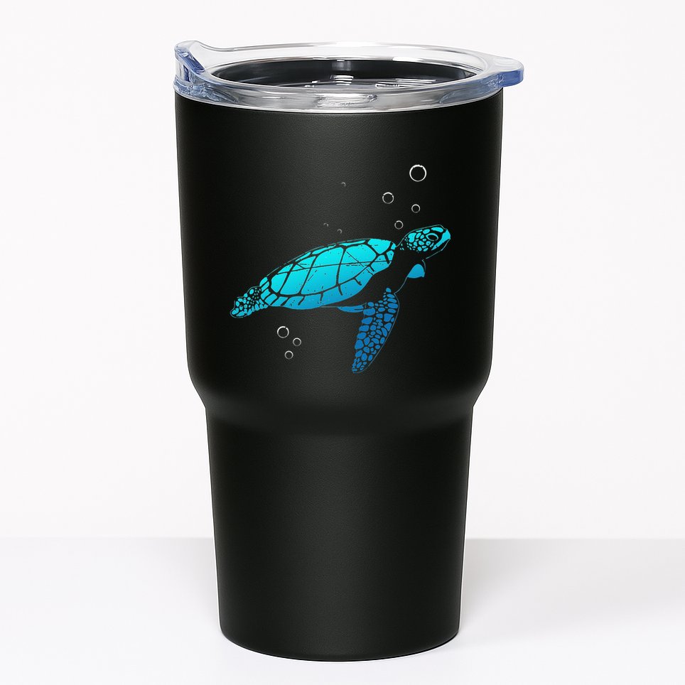 Sea Turtle Animal Zoo Keeper Turtle Tumbler