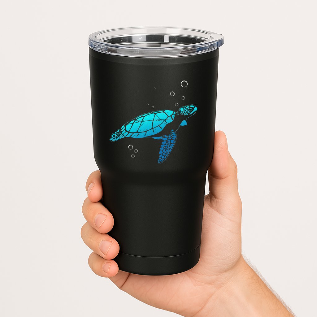 Sea Turtle Animal Zoo Keeper Turtle Tumbler