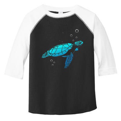 Sea Turtle Animal Zoo Keeper Turtle Toddler Fine Jersey T-Shirt