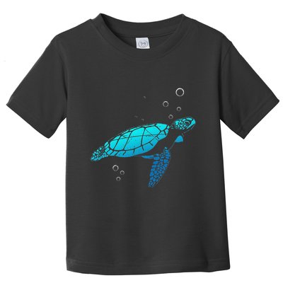 Sea Turtle Animal Zoo Keeper Turtle Toddler T-Shirt