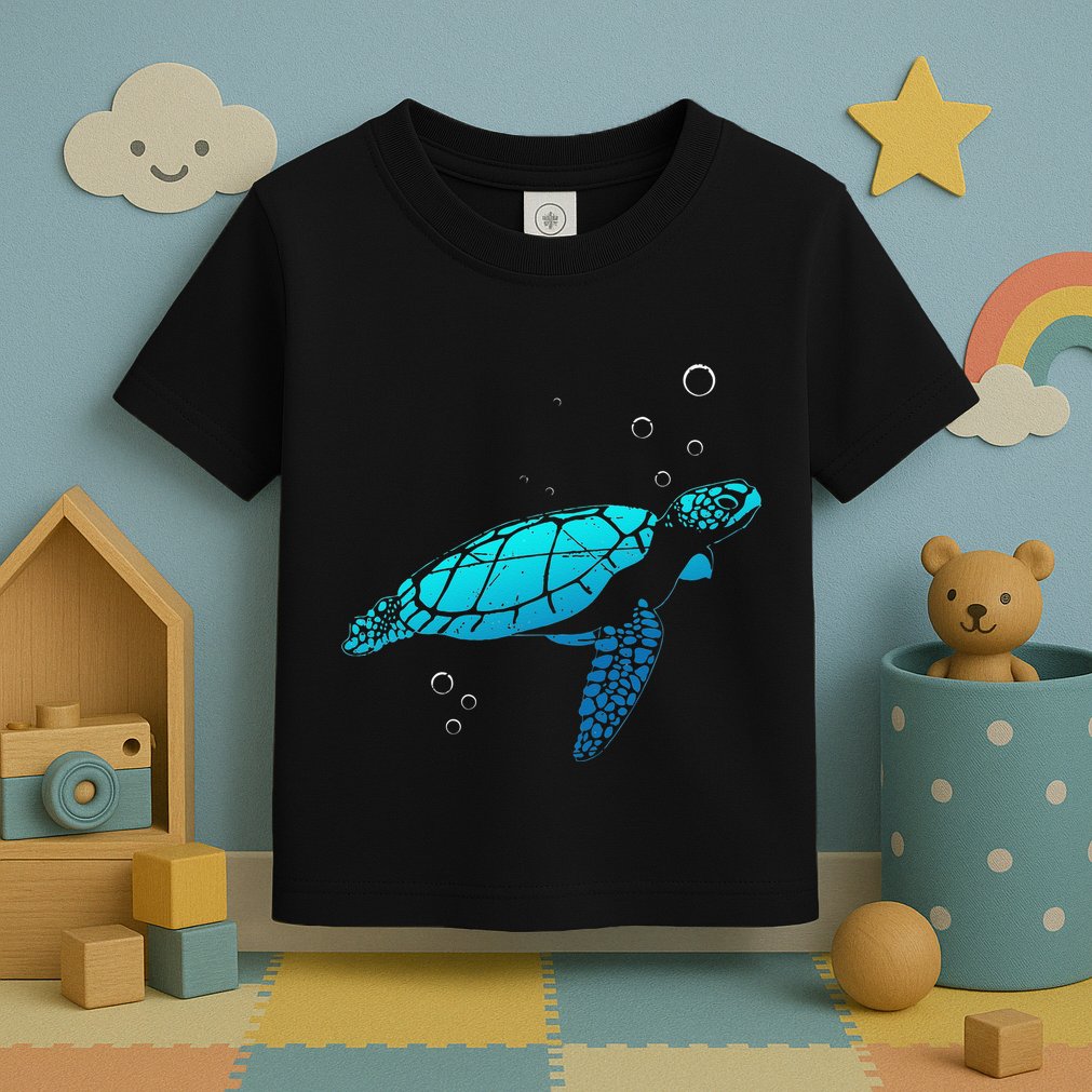 Sea Turtle Animal Zoo Keeper Turtle Toddler T-Shirt