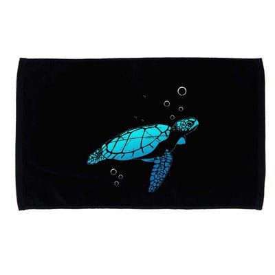 Sea Turtle Animal Zoo Keeper Turtle Microfiber Hand Towel