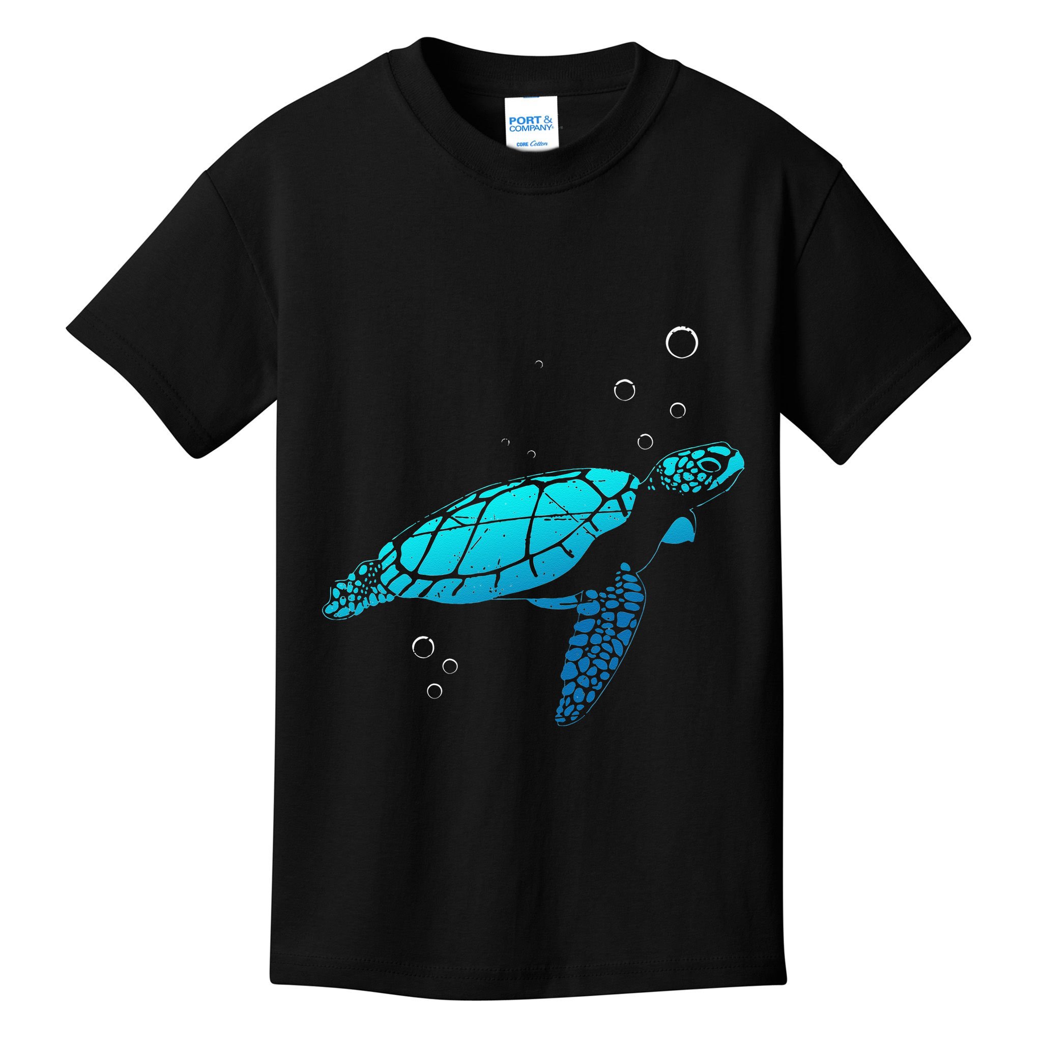 Sea Turtle Animal Zoo Keeper Turtle Kids T-Shirt