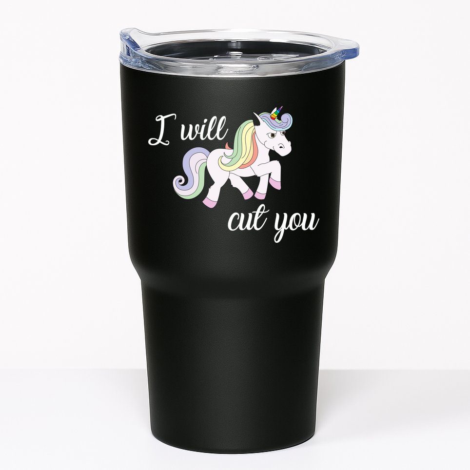 Stabby Unicorn I Will Cute You Tumbler