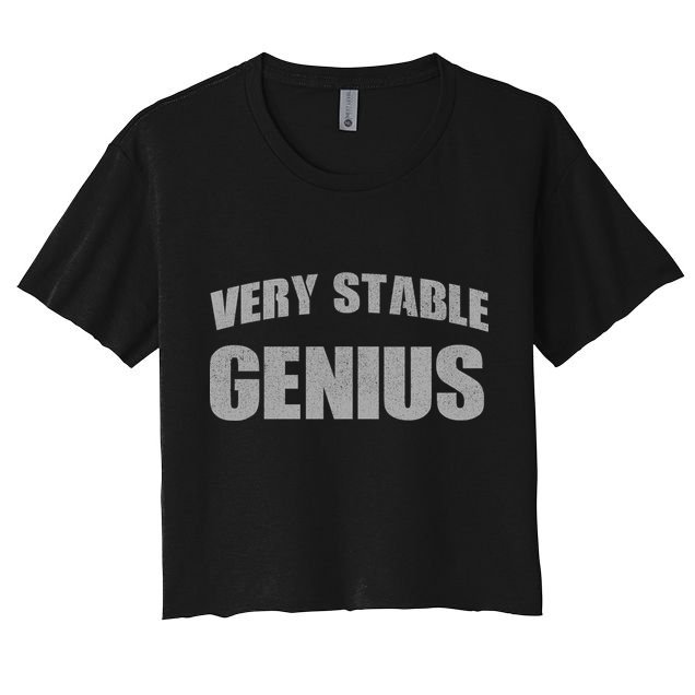 Stable Genius Crop Top
