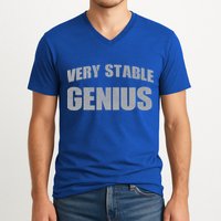 Stable Genius V-Neck T-Shirt